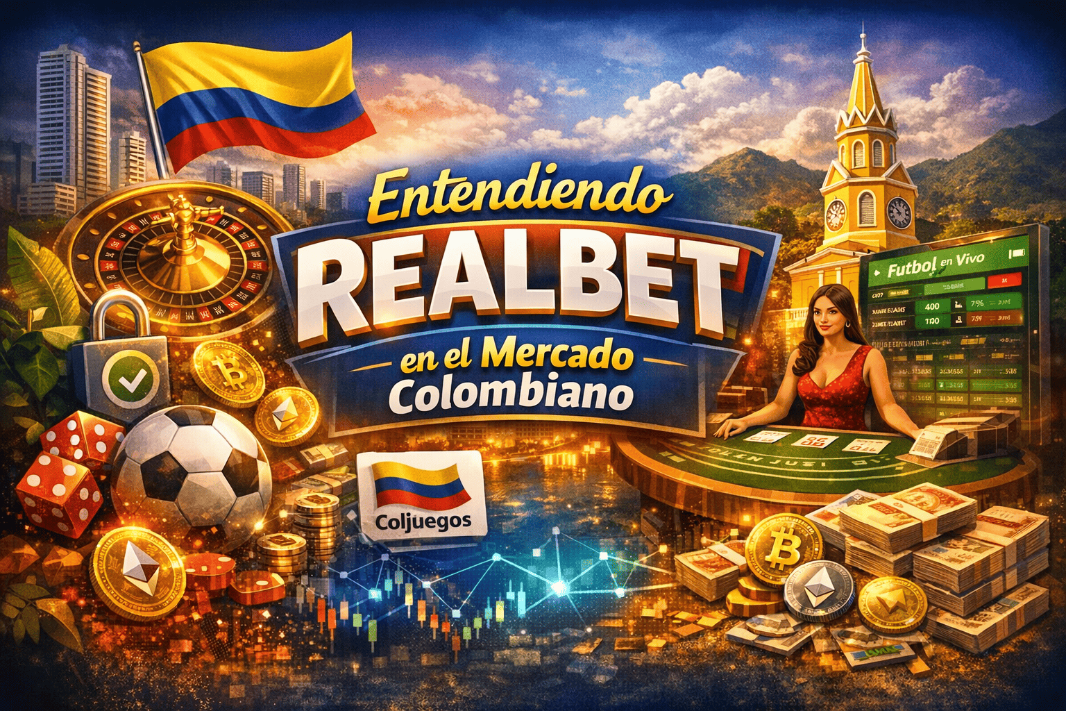 REALBET Colombia — vista de la marca