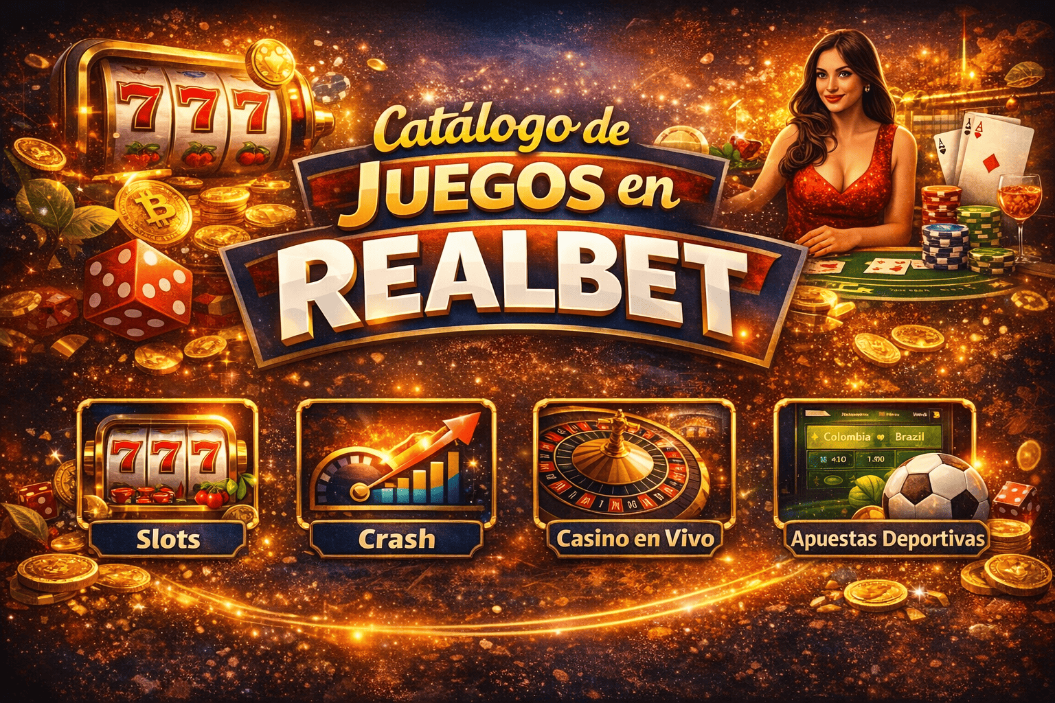 Catálogo de Juegos en Realbet