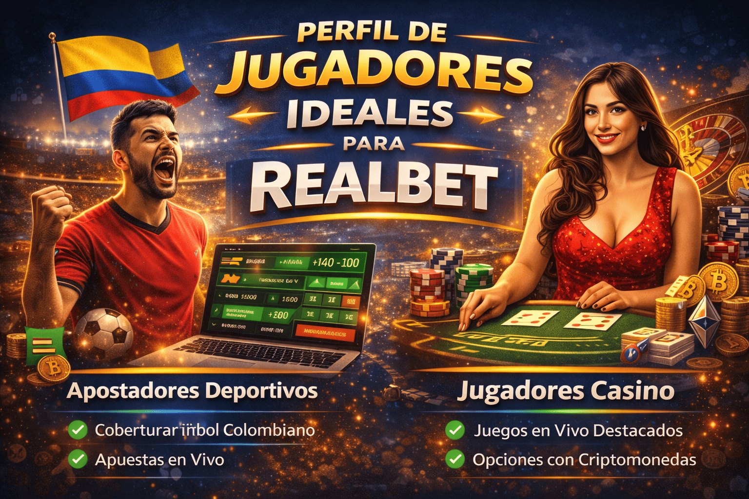 Perfil de Jugadores Ideales para Realbet
